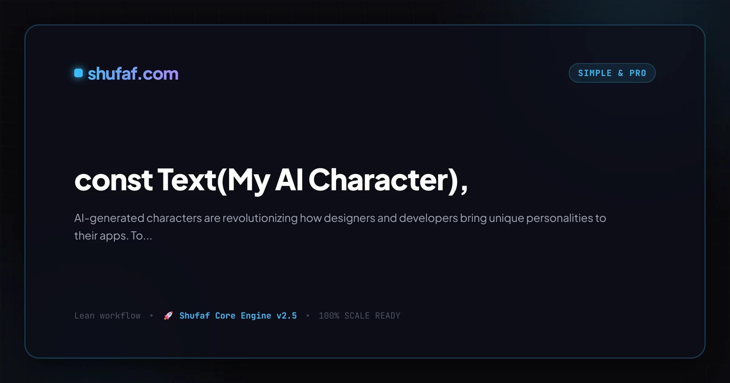 How to use AI generated characters in a Flutter app