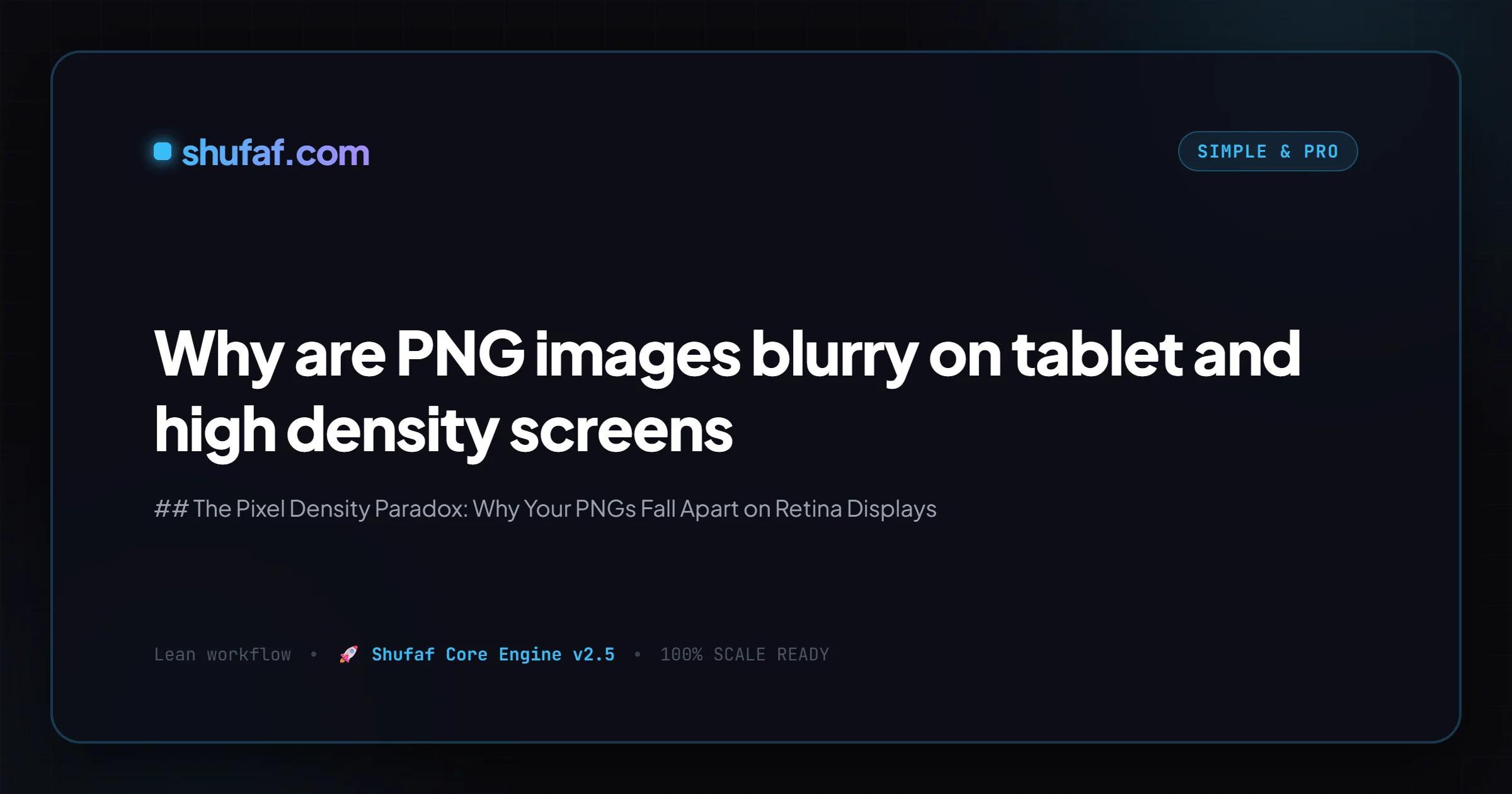Why are PNG images blurry on tablet and high density screens