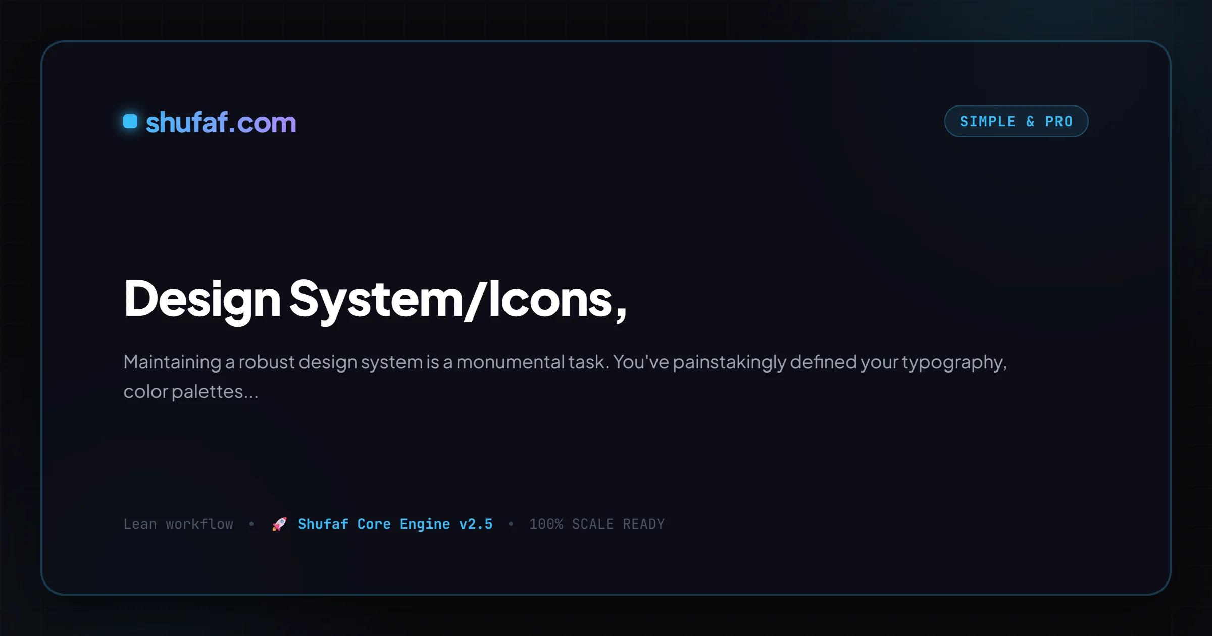 How to prepare SVG assets for a design system